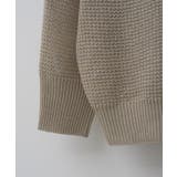 【Kastane】MIX YARN WAFFLE KNIT CARDIGAN | PAL GROUP OUTLET | 詳細画像29 