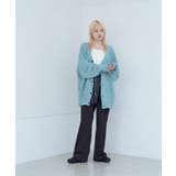 【Kastane】MIX YARN WAFFLE KNIT CARDIGAN | PAL GROUP OUTLET | 詳細画像6