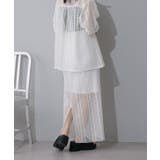 【Kastane】ハシゴレースシアーIラインスカート | PAL GROUP OUTLET | 詳細画像4