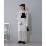 【Kastane】ハシゴレースシアーIラインスカート | PAL GROUP OUTLET | 詳細画像5