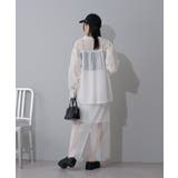 【Kastane】ハシゴレースシアーIラインスカート | PAL GROUP OUTLET | 詳細画像7