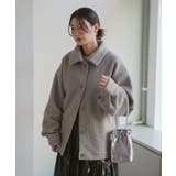 【Kastane】ブークレミドルステンカラーコート | PAL GROUP OUTLET | 詳細画像3