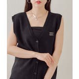 【Chico】ロゴ刺繍ルーズベスト | PAL GROUP OUTLET | 詳細画像15