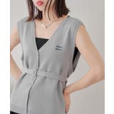 【Chico】ロゴ刺繍ルーズベスト | PAL GROUP OUTLET | 詳細画像24