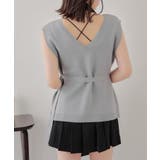 【Chico】ロゴ刺繍ルーズベスト | PAL GROUP OUTLET | 詳細画像25