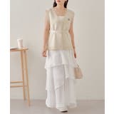 【Chico】ロゴ刺繍ルーズベスト | PAL GROUP OUTLET | 詳細画像8