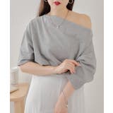 【Chico】ラメワンショルSWT | PAL GROUP OUTLET | 詳細画像16 