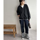 【Discoat】フロスト加工Wジップアップパーカー | PAL GROUP OUTLET | 詳細画像6