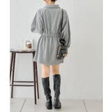 【Chico】ハーフZIPフレアスウェットミニOP | PAL GROUP OUTLET | 詳細画像11