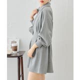 【Chico】ハーフZIPフレアスウェットミニOP | PAL GROUP OUTLET | 詳細画像13