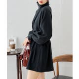 【Chico】ハーフZIPフレアスウェットミニOP | PAL GROUP OUTLET | 詳細画像21