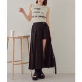 【Chico】ジャガードロゴニットタンク | PAL GROUP OUTLET | 詳細画像7