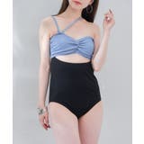 BLE/BK | 【Chico】配色カットアウトOP | PAL GROUP OUTLET