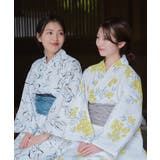 【Chico】浴衣アートフラワー柄 | PAL GROUP OUTLET | 詳細画像12 