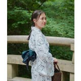 【Chico】浴衣アートフラワー柄 | PAL GROUP OUTLET | 詳細画像6 
