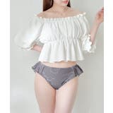 WHT | 【Chico】オフショルペプラムTOPS | PAL GROUP OUTLET