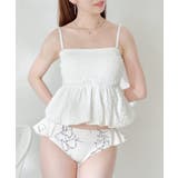 WHT | 【Chico】バルーンペプラムTOPS | PAL GROUP OUTLET