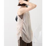BEI | 【mystic】シアーノースリブラウス | PAL GROUP OUTLET