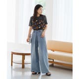 【Kastane】バティック柄ギャザービスチェ | PAL GROUP OUTLET | 詳細画像7