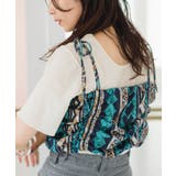 【Kastane】バティック柄ギャザービスチェ | PAL GROUP OUTLET | 詳細画像25