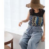 【Kastane】バティック柄ギャザービスチェ | PAL GROUP OUTLET | 詳細画像30