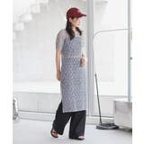 【Kastane】レースフラワー半袖ワンピース | PAL GROUP OUTLET | 詳細画像11