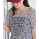 【Kastane】レースフラワー半袖ワンピース | PAL GROUP OUTLET | 詳細画像15