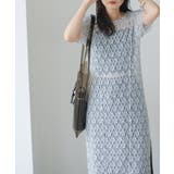 【Kastane】レースフラワー半袖ワンピース | PAL GROUP OUTLET | 詳細画像4