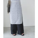 【Kastane】レースフラワー半袖ワンピース | PAL GROUP OUTLET | 詳細画像5