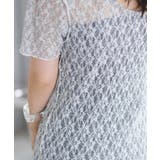 【Kastane】レースフラワー半袖ワンピース | PAL GROUP OUTLET | 詳細画像8