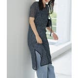 BLK | 【Kastane】レースフラワー半袖ワンピース | PAL GROUP OUTLET