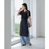 【Kastane】レースフラワー半袖ワンピース | PAL GROUP OUTLET | 詳細画像30