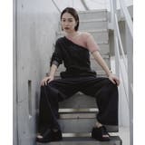 BLK | 【Kastane】ワンショルデニムジャンプスーツ | PAL GROUP OUTLET