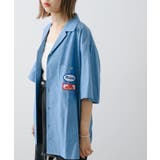 【Kastane】OPEN COLLAR SHIRT WITH PATCH | PAL GROUP OUTLET | 詳細画像9