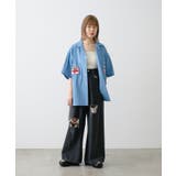 【Kastane】OPEN COLLAR SHIRT WITH PATCH | PAL GROUP OUTLET | 詳細画像10