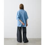 【Kastane】OPEN COLLAR SHIRT WITH PATCH | PAL GROUP OUTLET | 詳細画像12
