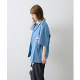 【Kastane】OPEN COLLAR SHIRT WITH PATCH | PAL GROUP OUTLET | 詳細画像13