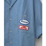 【Kastane】OPEN COLLAR SHIRT WITH PATCH | PAL GROUP OUTLET | 詳細画像5
