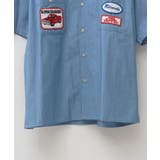 【Kastane】OPEN COLLAR SHIRT WITH PATCH | PAL GROUP OUTLET | 詳細画像6