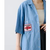 【Kastane】OPEN COLLAR SHIRT WITH PATCH | PAL GROUP OUTLET | 詳細画像7