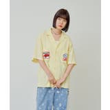 【Kastane】OPEN COLLAR SHIRT WITH PATCH | PAL GROUP OUTLET | 詳細画像18