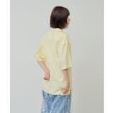 【Kastane】OPEN COLLAR SHIRT WITH PATCH | PAL GROUP OUTLET | 詳細画像19