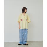 【Kastane】OPEN COLLAR SHIRT WITH PATCH | PAL GROUP OUTLET | 詳細画像21