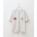 【Kastane】OPEN COLLAR SHIRT WITH PATCH | PAL GROUP OUTLET | 詳細画像29