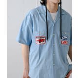 【Kastane】OPEN COLLAR SHIRT WITH PATCH | PAL GROUP OUTLET | 詳細画像40