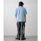 【Kastane】OPEN COLLAR SHIRT WITH PATCH | PAL GROUP OUTLET | 詳細画像44
