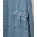 【Kastane】OVERDYED SATIN SHIRT | PAL GROUP OUTLET | 詳細画像5