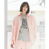 PNK | 【Kastane】OVERDYED SATIN SHIRT | PAL GROUP OUTLET