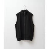 【Kastane】HEAVY WEIGHT CUT SEW ZIP VEST | PAL GROUP OUTLET | 詳細画像1