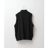 【Kastane】HEAVY WEIGHT CUT SEW ZIP VEST | PAL GROUP OUTLET | 詳細画像2